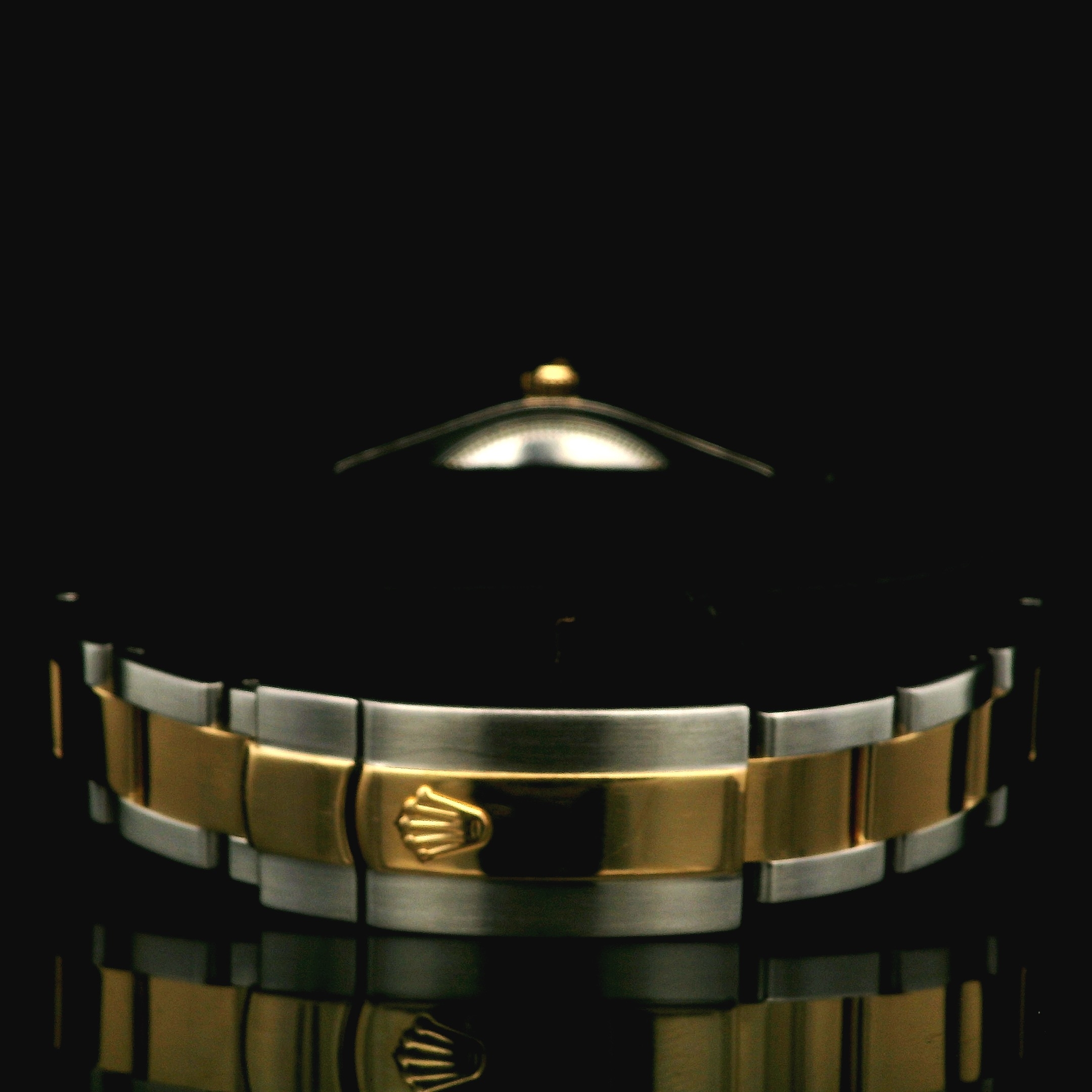 31MM ROLEX DATEJUST "MIDSIZE" 18K/SS 178243 - Image 4