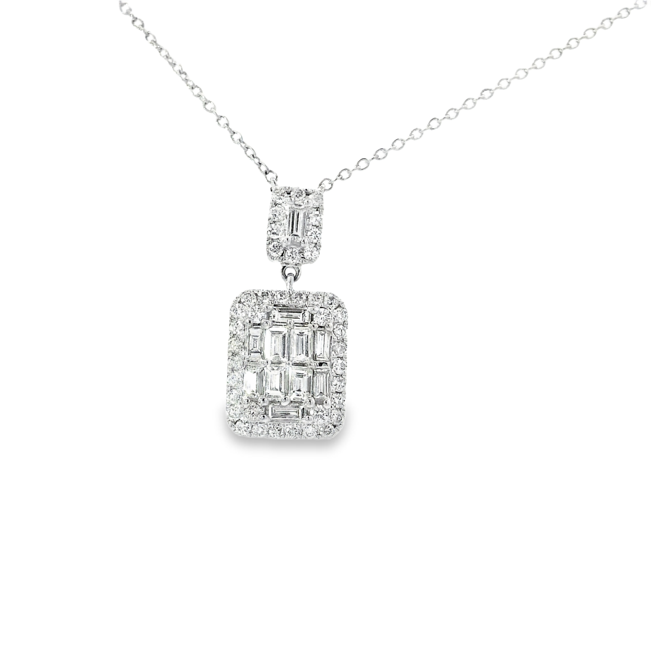 Elegant Diamond Pendant Necklace