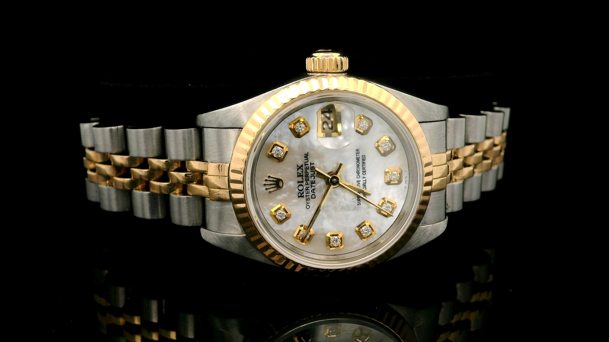 26 MM ROLEX DATEJUST 18K/SS 69173