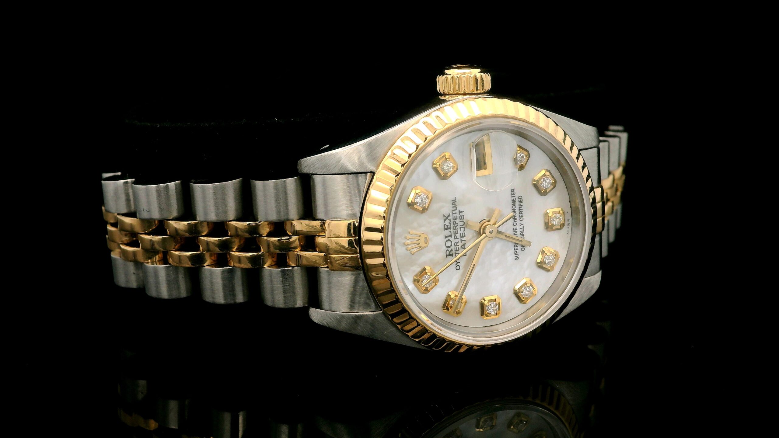 26 MM ROLEX DATEJUST 18K/SS 69173 - Image 2