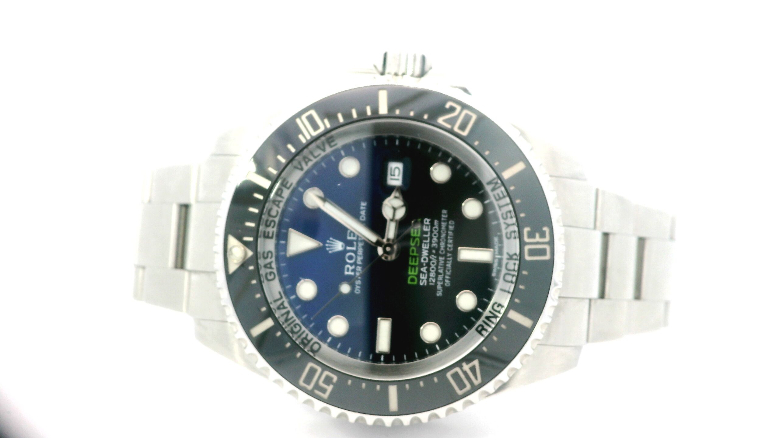 44M ROLEX "JAMES CAMERON" DEEPSEA SEADWELLER SAINLESS STEEL 116660
