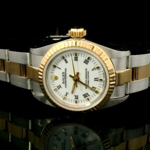 26MM ROLEX OYSTER PERPETUAL 18K STAINLESS STEEL 67193